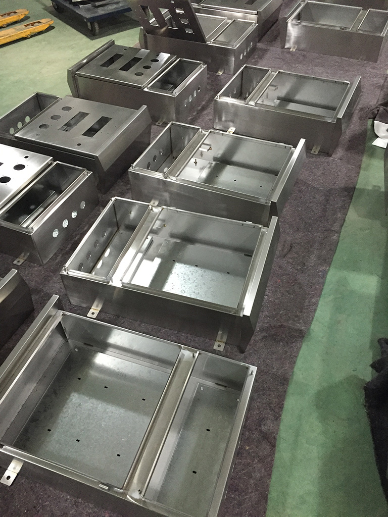 Stainless steel electrical control box